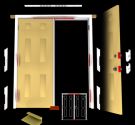 DJArmor Gold EZArmor Combo Kit for Double Doors