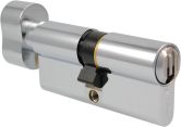 BiLock Single Cylinder W/ Thumbturn Euro Profile