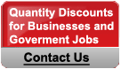 Quantity Discount for Businesses and Government Jobs